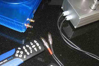 Fernbedienung in der PS1 - remote control